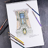 Скетчбук для графики на спирали Малевичъ "GrafArt Sketch" А5 120 л 110 г 7